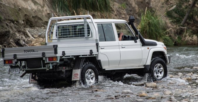 A more modern Land Cruiser 70