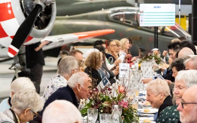 Magical winter garden party with heart