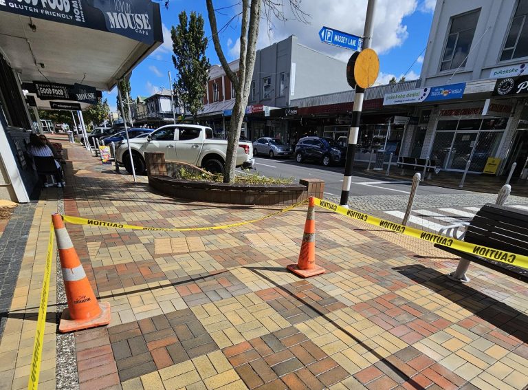 Have you slipped over on Pukekohe’s footpaths?