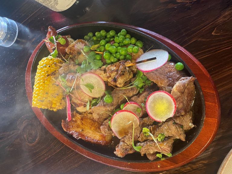 Sizzling dishes at Castaways