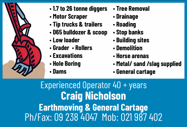 Craig Nicholson Earthmoving and General Cartage