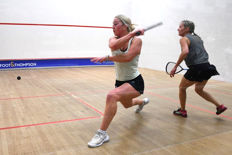 Squash members going for gold