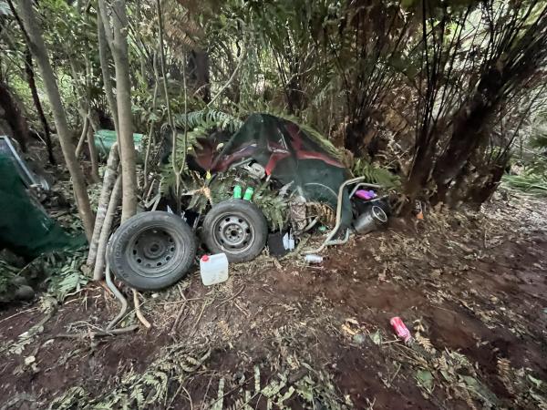 Police release images of Tom Phillips’ bush campsite