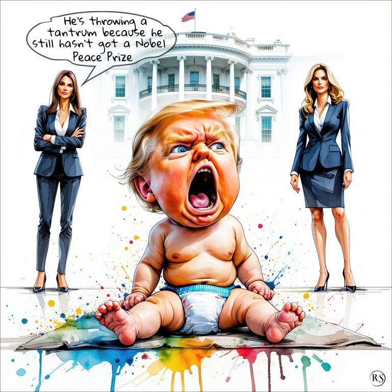 Cartoon: Nobel tantrums