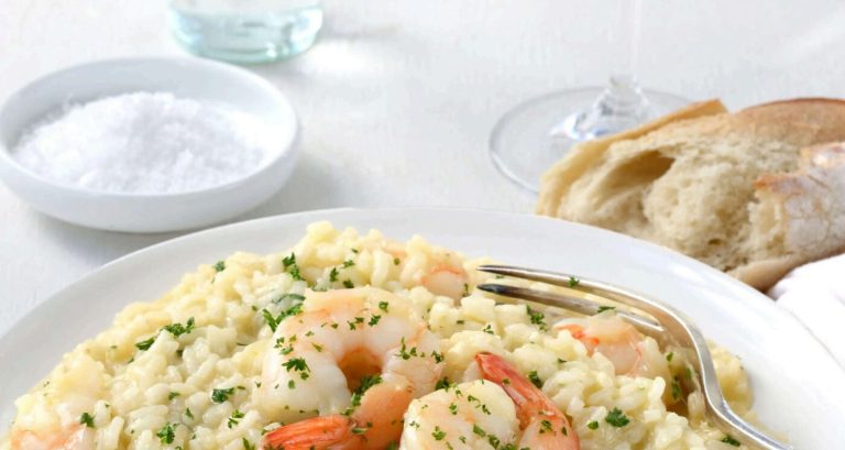 Simon Gault’s Lemon and Prawn Risotto