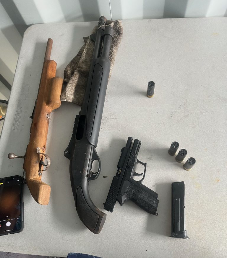 Arrests and illicit firearms seized across the country