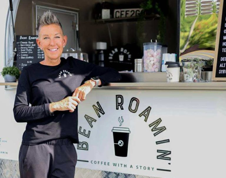 Latte love for coffee cart