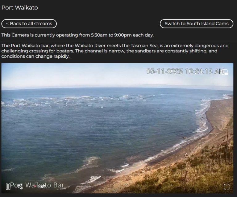 New live camera feeds for bar crossings