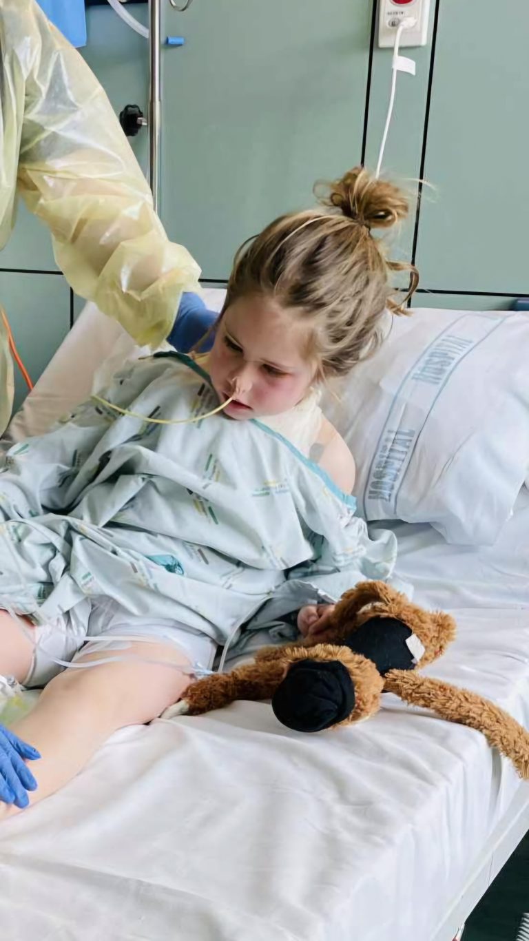 ‘It takes one second’ – father’s plea after six-year-old burned in kitchen