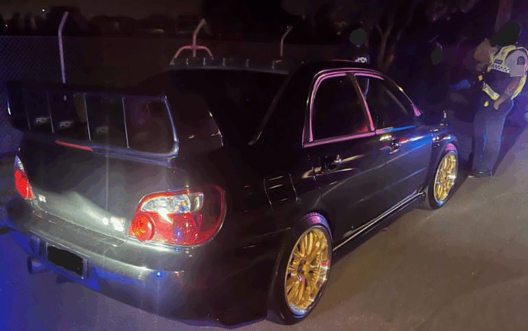 Police stop antisocial road users in their tracks