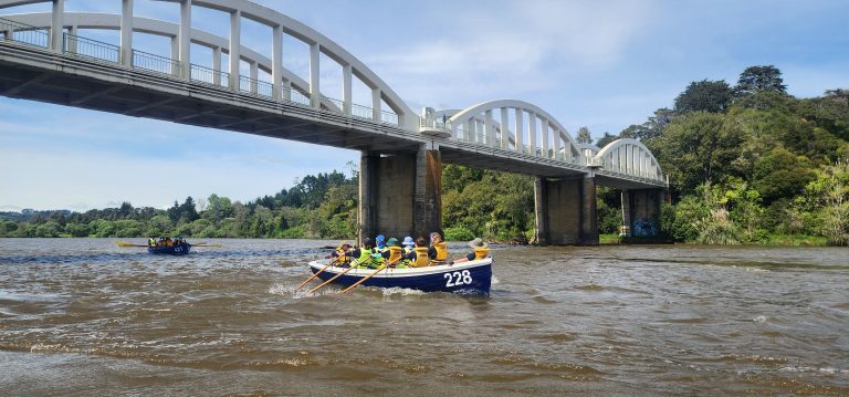 Venturing down the Waikato River