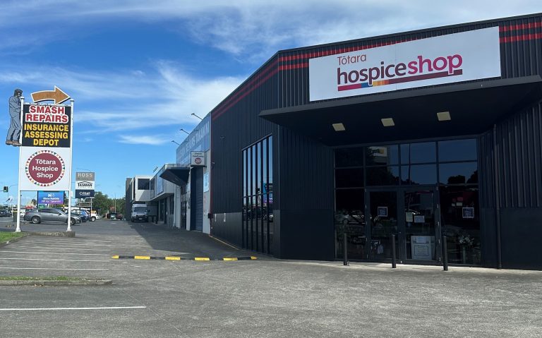 New home for Tōtara Hospice store