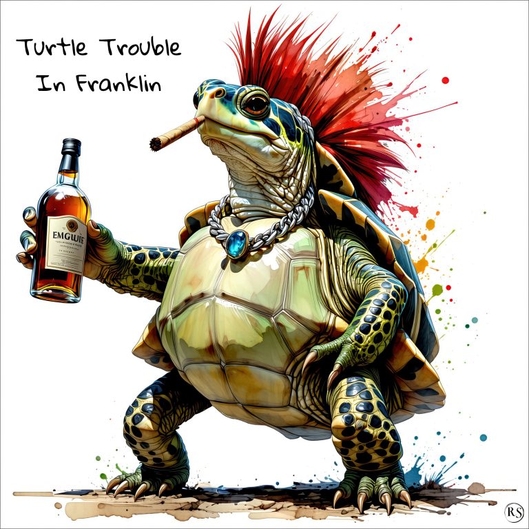 Cartoon: Franklin’s turtle trouble