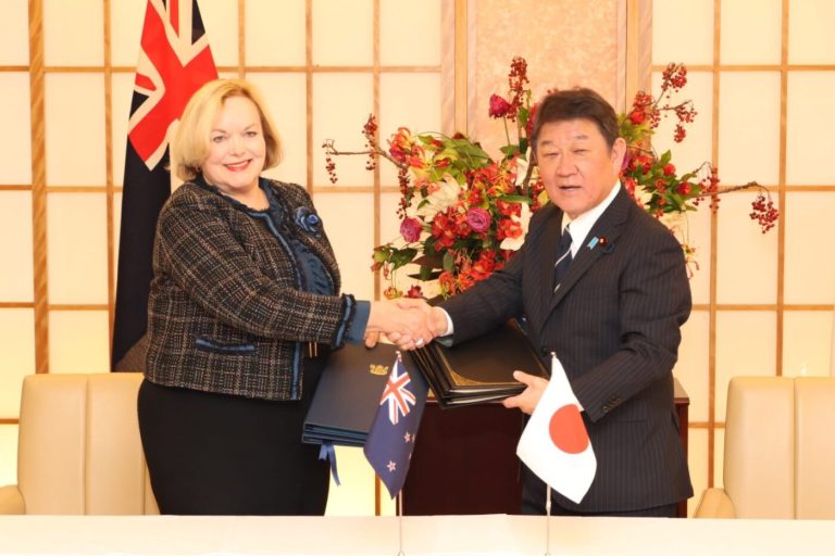 New Zealand, Japan sign defence and security agreements