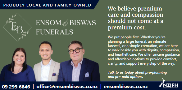 Ensom and Biswas Funerals