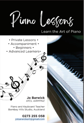 Jo Barwick –  Piano Lesson