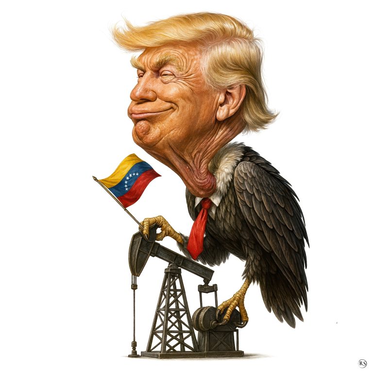 Cartoon: Trump and Venezuela