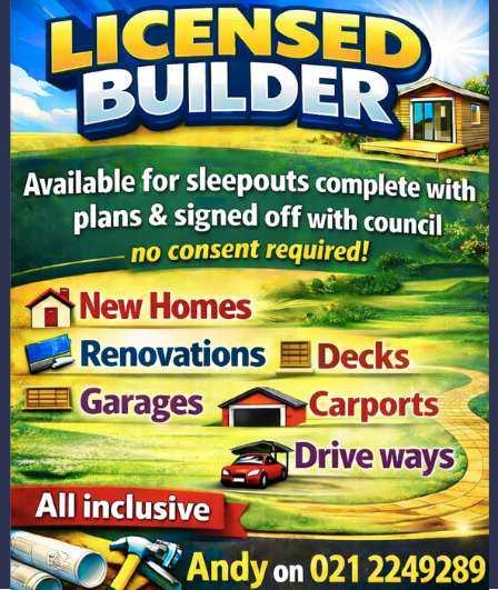 Licensed Builder – Andy Prasad