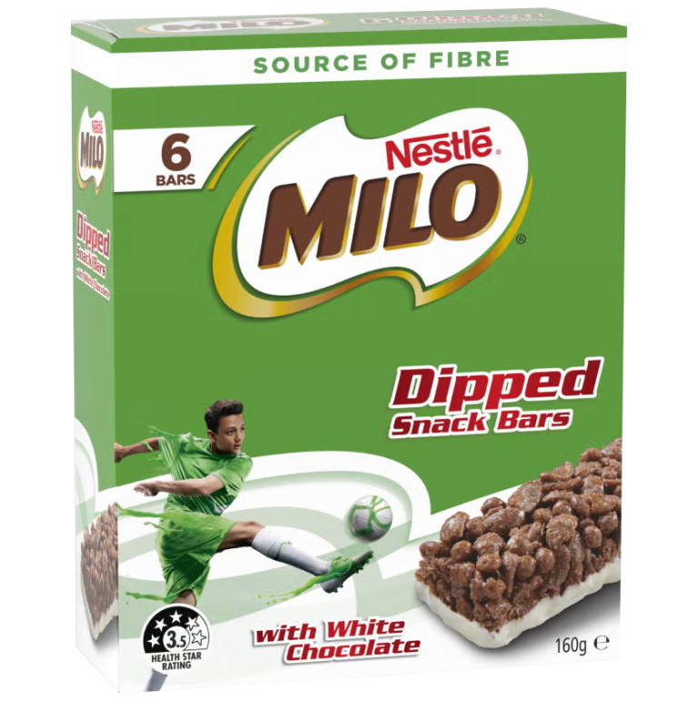 Milo snack bars recalled after rubber found in product