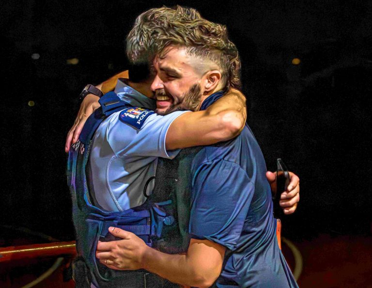 Blue Family rallies for one of their own in ultramarathon