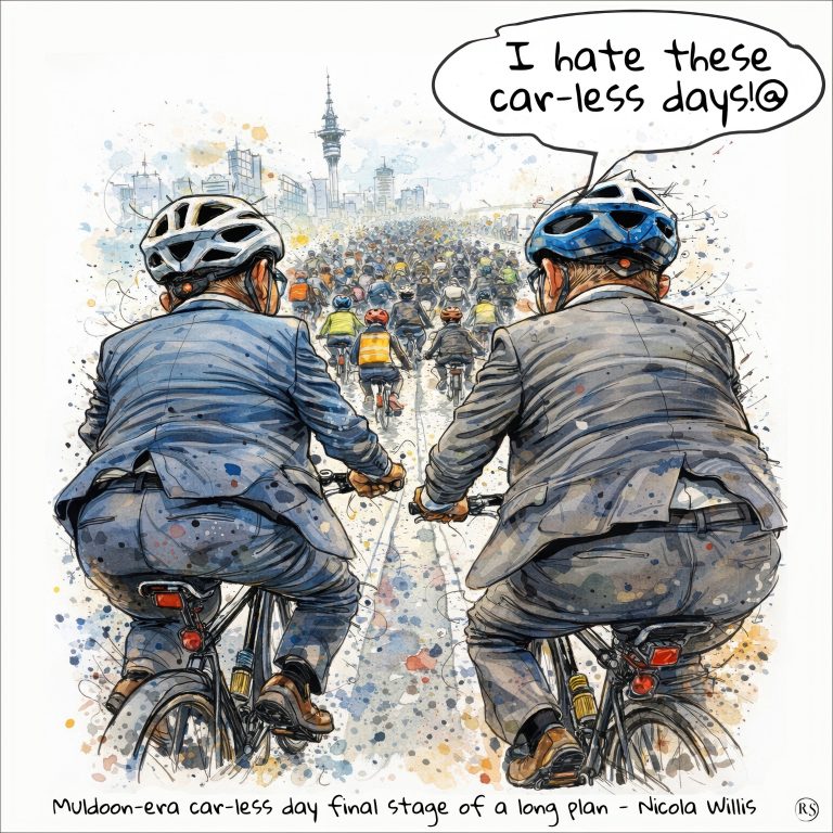 Cartoon: Car-less days