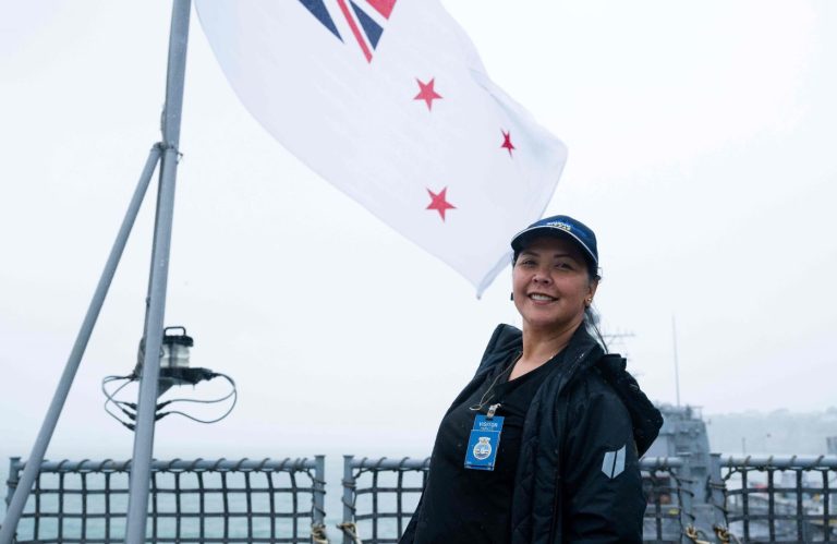 Teacher inspired by Navy and Air Force experience