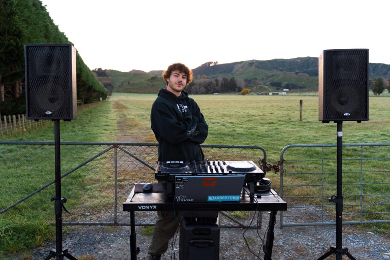 DJing it up in Pukekohe