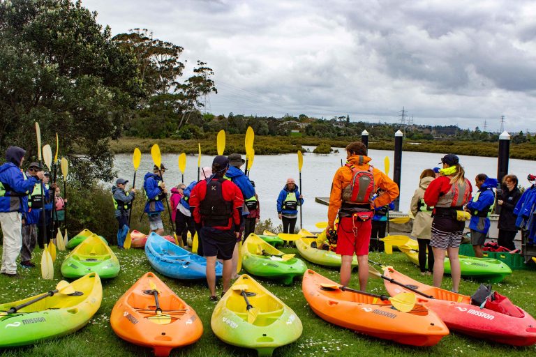 Kayak fun day for Waiuku