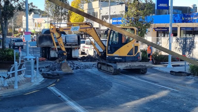 No throughfare – King St closed?
