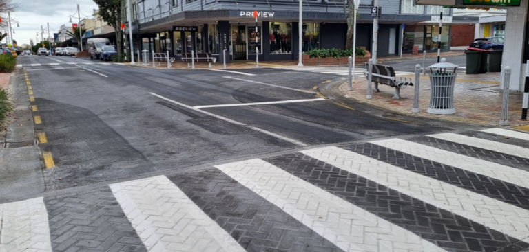 POLL: Does Pukekohe’s King Street have enough (or more than enough) zebra and courtesy crossings?